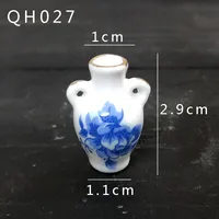 Original Design Handmade Simple Style Landscape Flowers Porcelain Blue And White Porcelain sku image 12