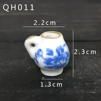 Original Design Handmade Simple Style Landscape Flowers Porcelain Blue And White Porcelain sku image 16