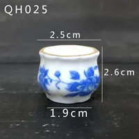 Original Design Handmade Simple Style Landscape Flowers Porcelain Blue And White Porcelain sku image 15
