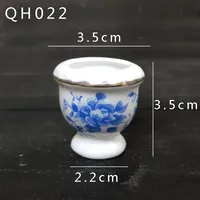Original Design Handmade Simple Style Landscape Flowers Porcelain Blue And White Porcelain sku image 19
