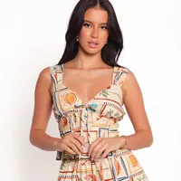 Holiday Travel Women's Simple Style Streetwear Fruit Polyester Shorts Co-ord Set Shorts Sets main image 5