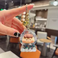 1 Piece Cute Cartoon Character Acrylic Unisex Bag Pendant Keychain sku image 2