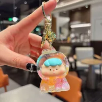 1 Piece Cute Cartoon Character Acrylic Unisex Bag Pendant Keychain sku image 10