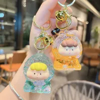 1 Piece Cute Cartoon Character Acrylic Unisex Bag Pendant Keychain sku image 20
