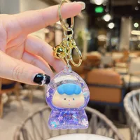 1 Piece Cute Cartoon Character Acrylic Unisex Bag Pendant Keychain sku image 12