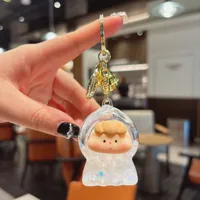 1 Piece Cute Cartoon Character Acrylic Unisex Bag Pendant Keychain sku image 8