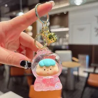 1 Piece Cute Cartoon Character Acrylic Unisex Bag Pendant Keychain sku image 9