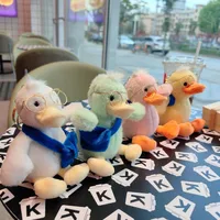 1 Piece Cute Duck Plush Unisex Bag Pendant Keychain main image 5