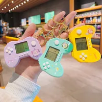 1 Piece Classic Style Streetwear Game Console Plastic Unisex Bag Pendant Keychain main image 5