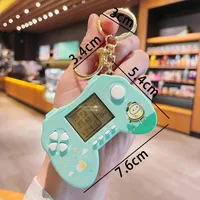 1 Piece Classic Style Streetwear Game Console Plastic Unisex Bag Pendant Keychain main image 2