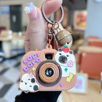 1 Piece Cute Camera Plastic Unisex Bag Pendant Keychain sku image 7