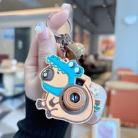 1 Piece Cute Camera Plastic Unisex Bag Pendant Keychain sku image 1