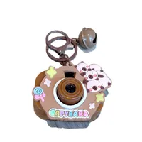 1 Piece Cute Camera Plastic Unisex Bag Pendant Keychain main image 4