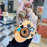 1 Piece Cute Camera Plastic Unisex Bag Pendant Keychain sku image 4