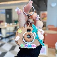 1 Piece Cute Camera Plastic Unisex Bag Pendant Keychain sku image 2