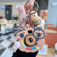 1 Piece Cute Camera Plastic Unisex Bag Pendant Keychain sku image 6