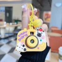 1 Piece Cute Camera Plastic Unisex Bag Pendant Keychain sku image 10