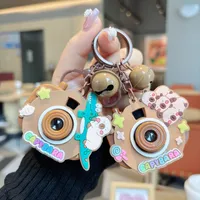 1 Piece Cute Camera Plastic Unisex Bag Pendant Keychain main image 1