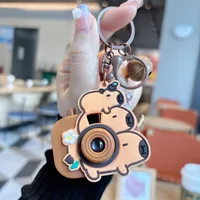 1 Piece Cute Camera Plastic Unisex Bag Pendant Keychain sku image 9