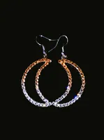 1 Pair Simple Style Shiny Moon Rhinestone Drop Earrings sku image 6