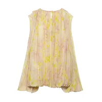 Women's T-shirt Sleeveless T-Shirts Casual Elegant Printing main image 6