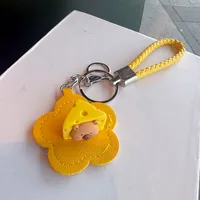 1 Piece Cute Capybara Pu Leather Unisex Lobster Trigger Clasp Closure Bag Pendant Keychain main image 5