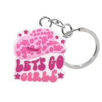 1 Piece Cartoon Style Cute Letter Heart Shape Boots PVC Alloy Women's Bag Pendant Keychain sku image 10