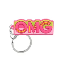 1 Piece Cartoon Style Cute Letter Heart Shape Boots PVC Alloy Women's Bag Pendant Keychain sku image 18