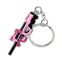 1 Piece Cartoon Style Cute Letter Heart Shape Boots PVC Alloy Women's Bag Pendant Keychain sku image 5