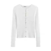 Women's Cardigan Long Sleeve Sweaters & Cardigans Streetwear Solid Color main image 2
