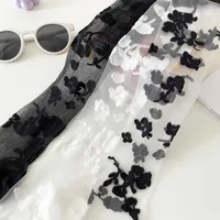 Women's Modern Style Flower Polyester Cotton Polyester Crew Socks A Pair main image 3