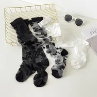 Women's Modern Style Flower Polyester Cotton Polyester Crew Socks A Pair main image 5