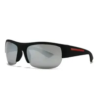 Casual Modern Style Solid Color Pc Gradient Tinted Lenses Square Half Frame Glasses main image 2