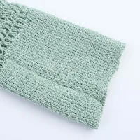 Women's Cardigan Long Sleeve Sweaters & Cardigans Casual Elegant Simple Style Solid Color main image 4