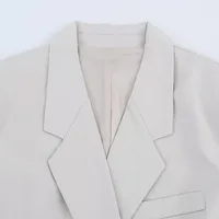Office Daily Women's Casual Elegant Solid Color Spandex Polyester Blazer Suits Co-ord Set Shorts Sets main image 2