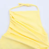 Women's Vest Tank Tops Backless Elegant Sexy Solid Color main image 2