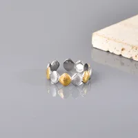 Elegant Simple Style Geometric 304 Stainless Steel Plating Inlay Zircon 18K Gold Plated Women's Rings main image 5