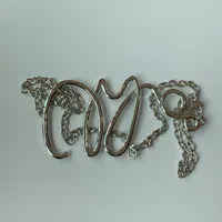 Vacation Streetwear Letter Alloy Women's Waist Chain sku image 1