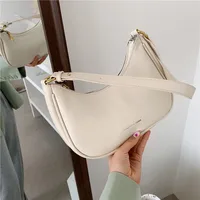 White Underarm Bag Women's Summer  New Fashionable Dumpling Bag Crossbody Bag All-match Ins Super Hot Shoulder Bag main image 4