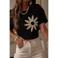 Women's T-shirt Short Sleeve T-Shirts Casual Classic Style Solid Color main image 1