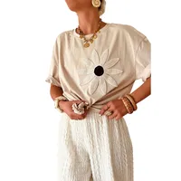 Women's T-shirt Short Sleeve T-Shirts Casual Classic Style Solid Color main image 5