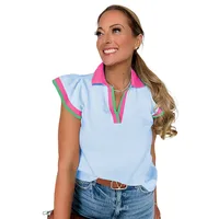 Women's T-shirt Short Sleeve T-Shirts Simple Style Classic Style Color Block sku image 8