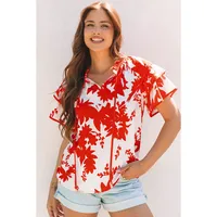 Women's T-shirt Short Sleeve T-Shirts Streetwear Leaf main image 1