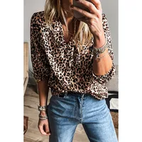 Women's T-shirt Half Sleeve T-Shirts Casual Leopard main image 1