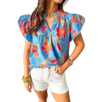 Women's T-shirt Short Sleeve T-Shirts Casual Plant sku image 4