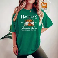 Women's T-shirt Short Sleeve T-Shirts Casual Vocabulary Words/Name Pumpkin main image 3