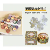 Retro Printing Wax Candle sku image 32