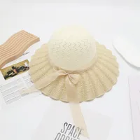Women's Vacation Simple Style Solid Color Big Eaves Straw Hat sku image 66