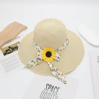 Women's Vacation Simple Style Solid Color Big Eaves Straw Hat sku image 63