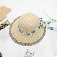 Women's Vacation Simple Style Solid Color Big Eaves Straw Hat sku image 68